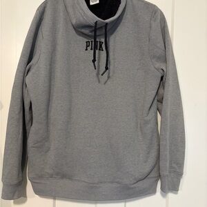 PINK Victoria's Secret Gray Cowl Neck Sweater. Size XS